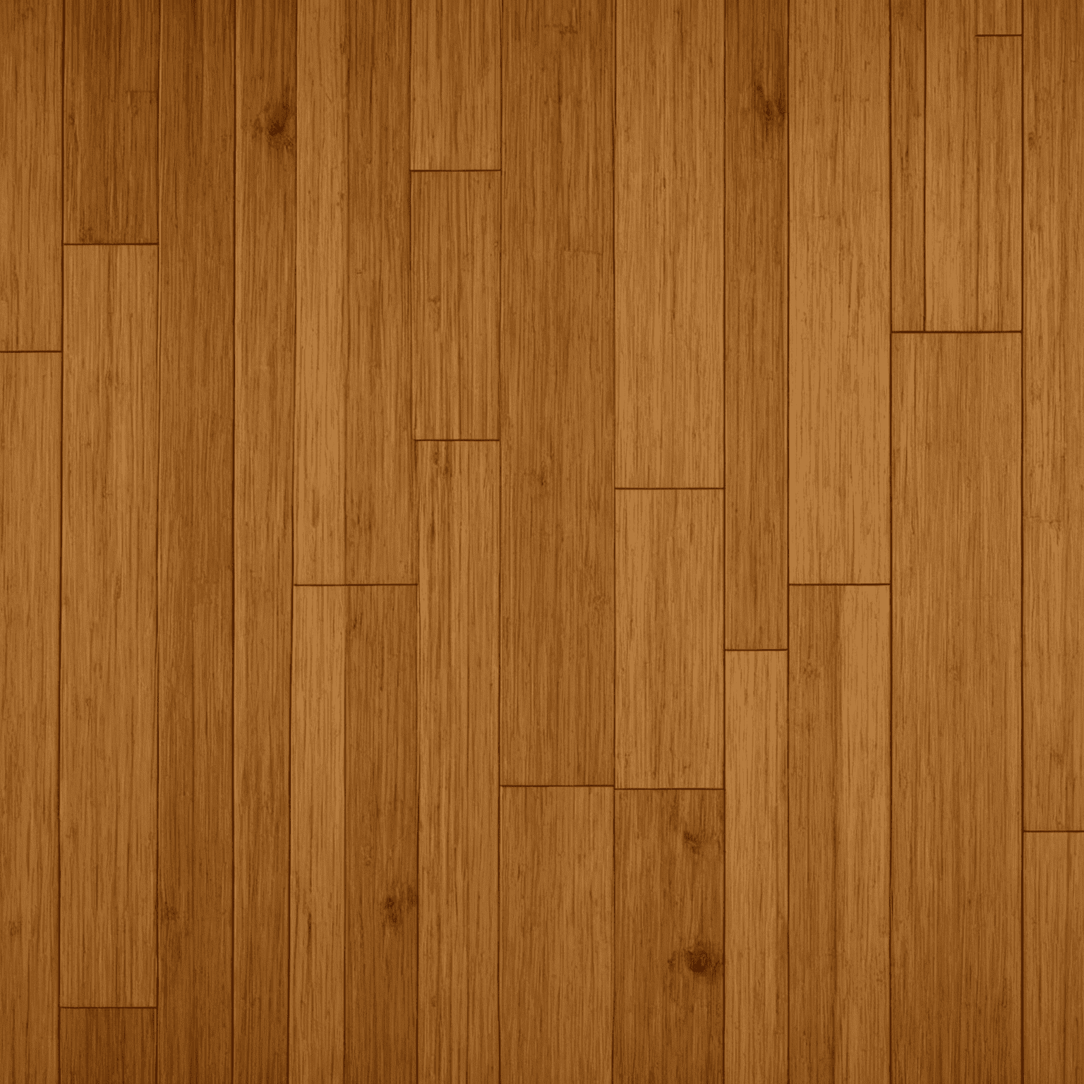 Close-up of sustainable bamboo flooring planks with a warm, honey-colored tone and visible grain patterns